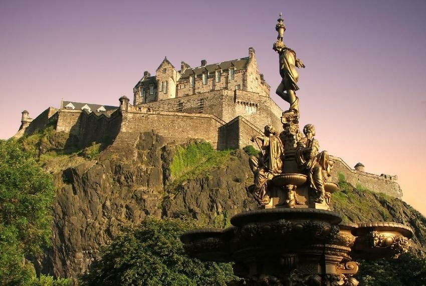 Castelo-de-Edimburgo-Escócia